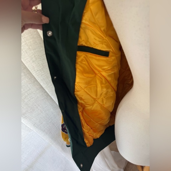 Vintage-Style Oakland Athletics World Series Champions Jacket MLB Genuine merch - Picture 7 of 8